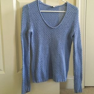Blue Knit Sweater